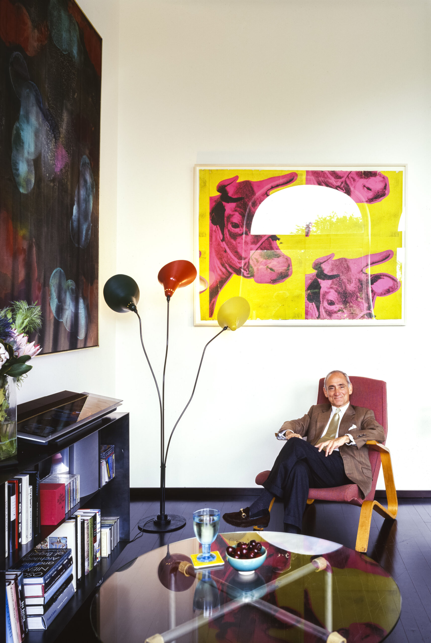 Bowties in Public, Rubber Curtains at Home: Inside the NYC Loft of a Revered Modernist Starchitect