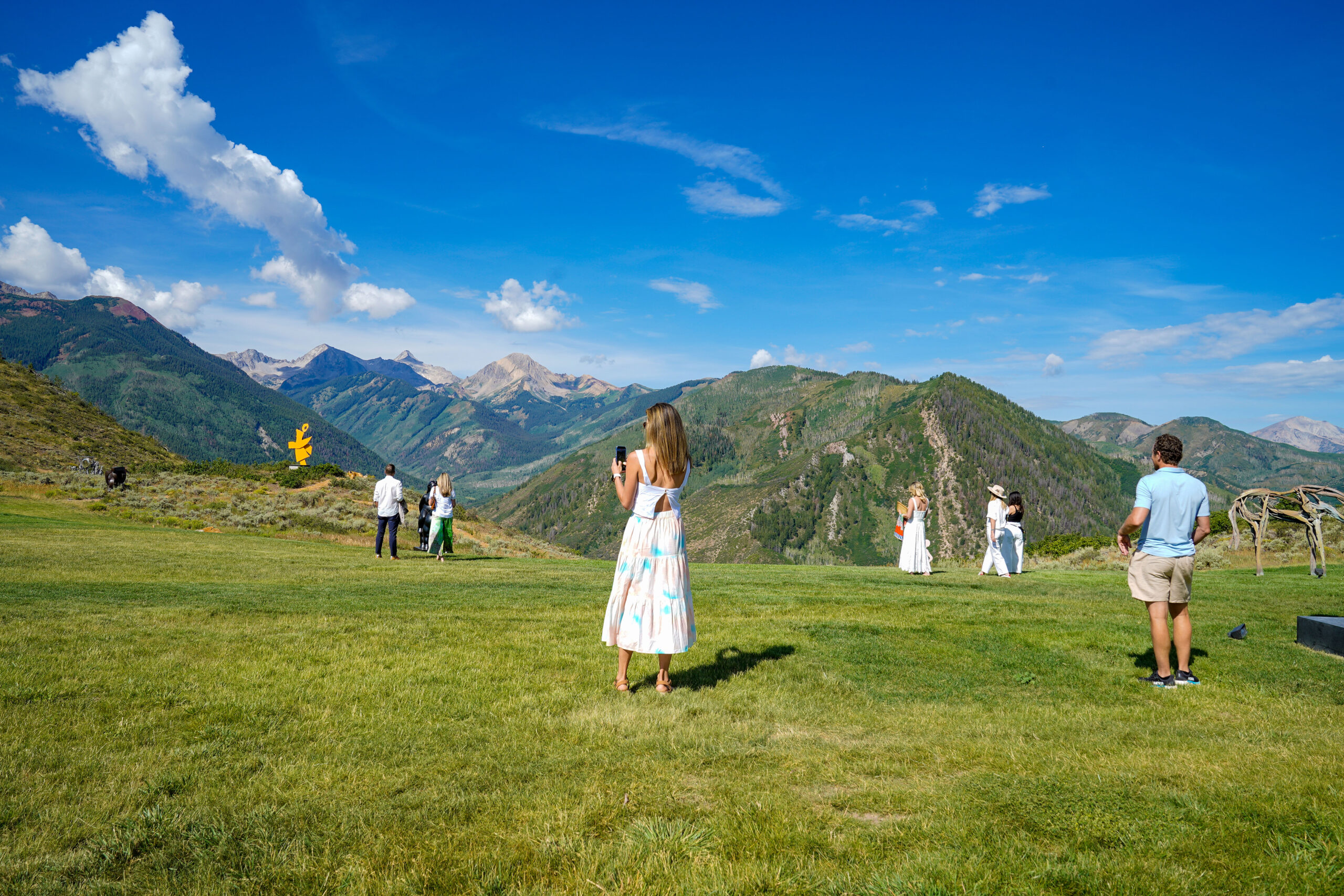 We Just Got a Peek Inside Jorge M. Pérez’s Private 200-Acre Sculpture Park in Aspen