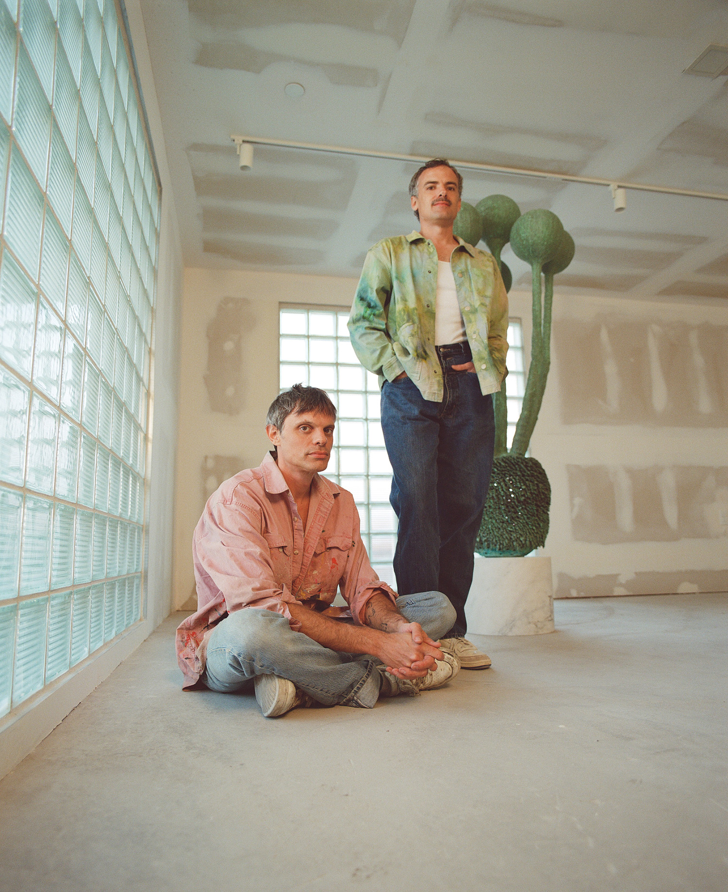 Sculptors, artists and art world twins Nikolai and Simon Haas, known as the Haas Brothers.