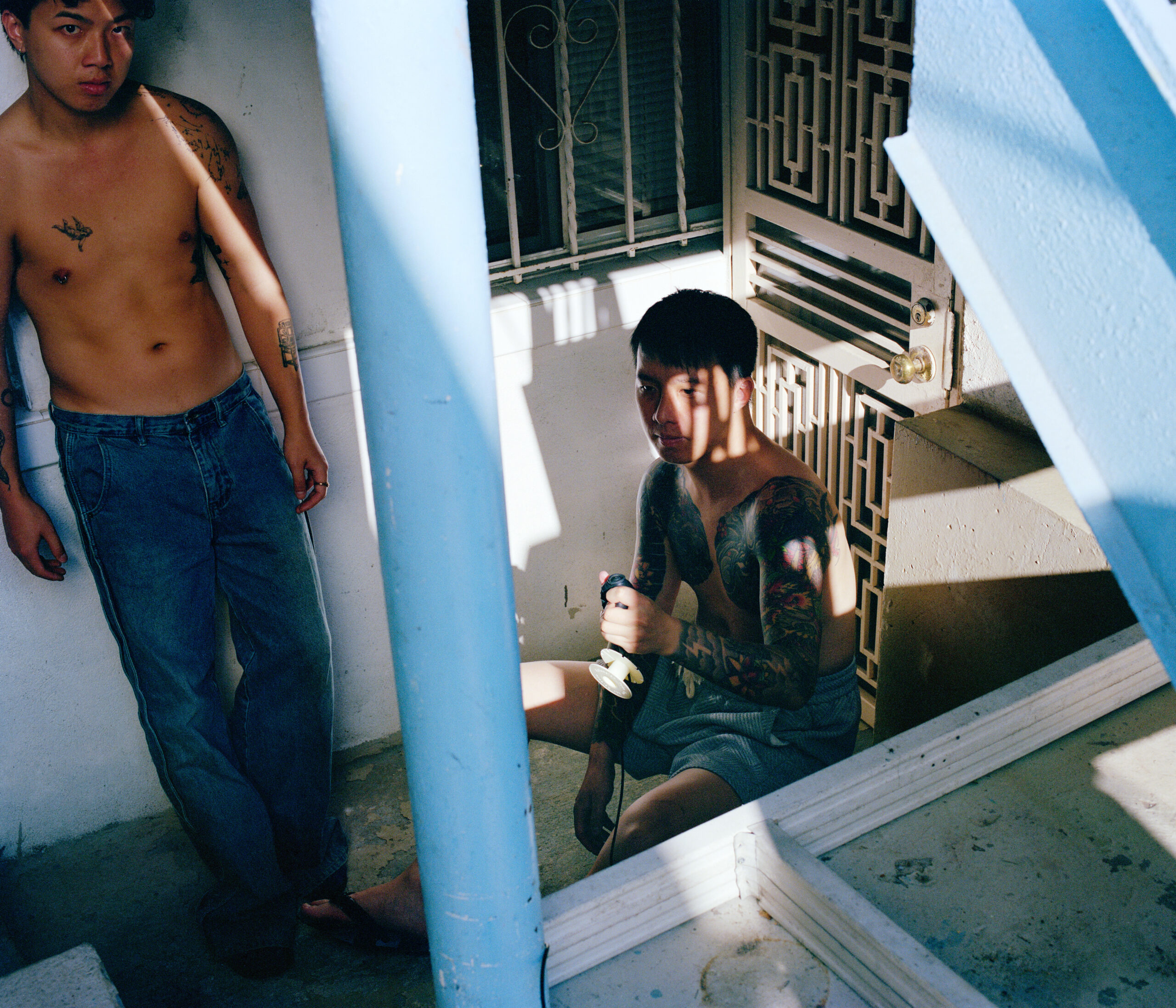 Photographer Alec Dai Once Shot a Series Naked, in a Basement, Under a ‘Weird Portrait of Jesus’
