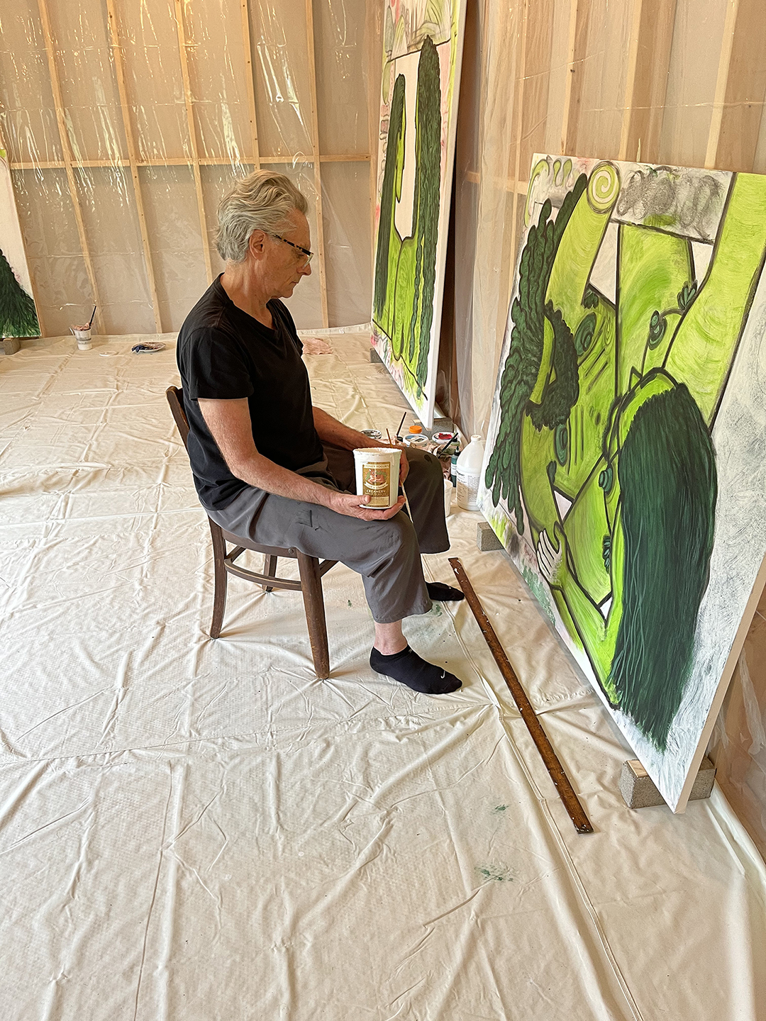 At 76, Artist Carroll Dunham Is Starting Over