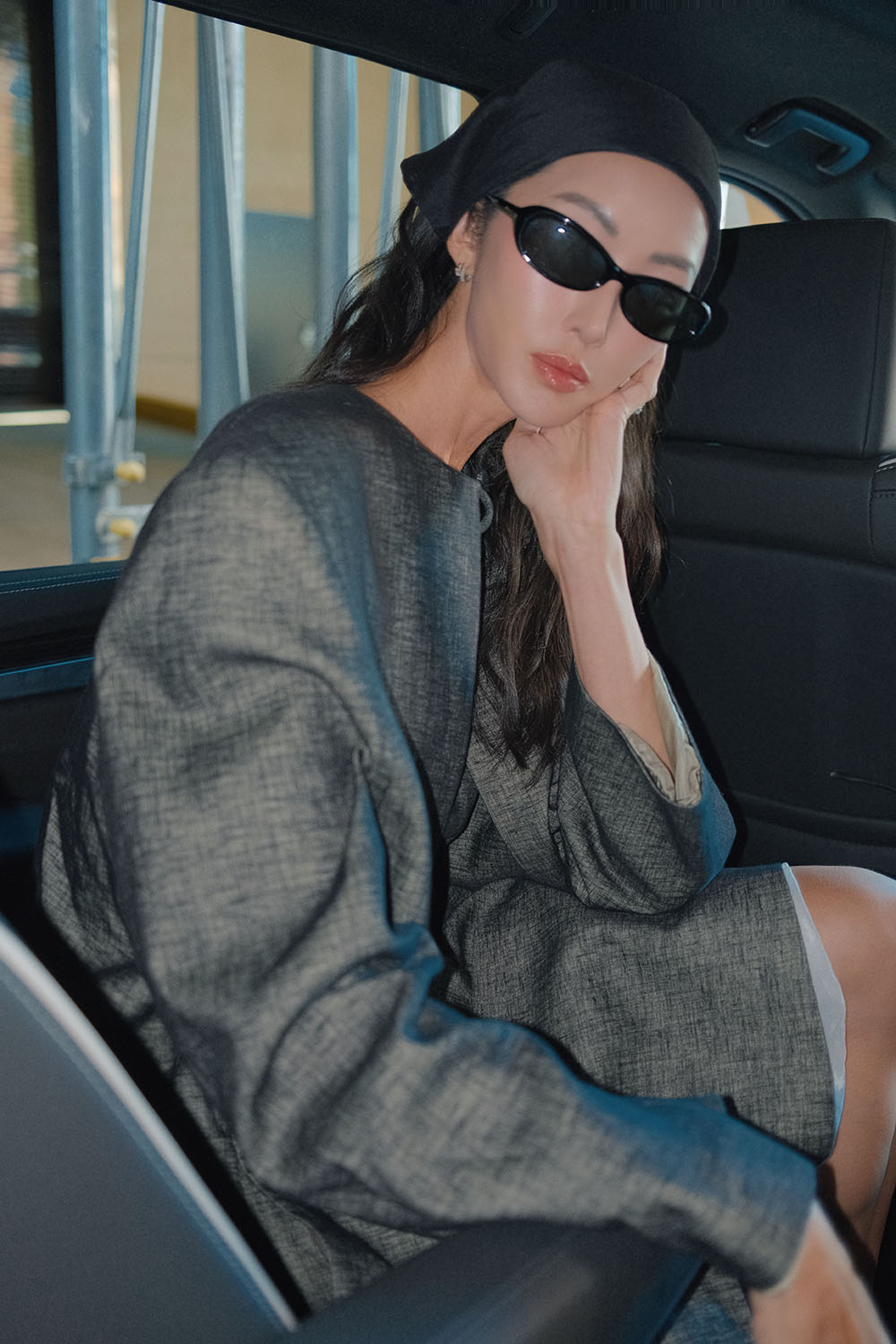 Sneak Inside Calvin Klein’s Spring/Summer 2027 Runway with Chriselle Lim