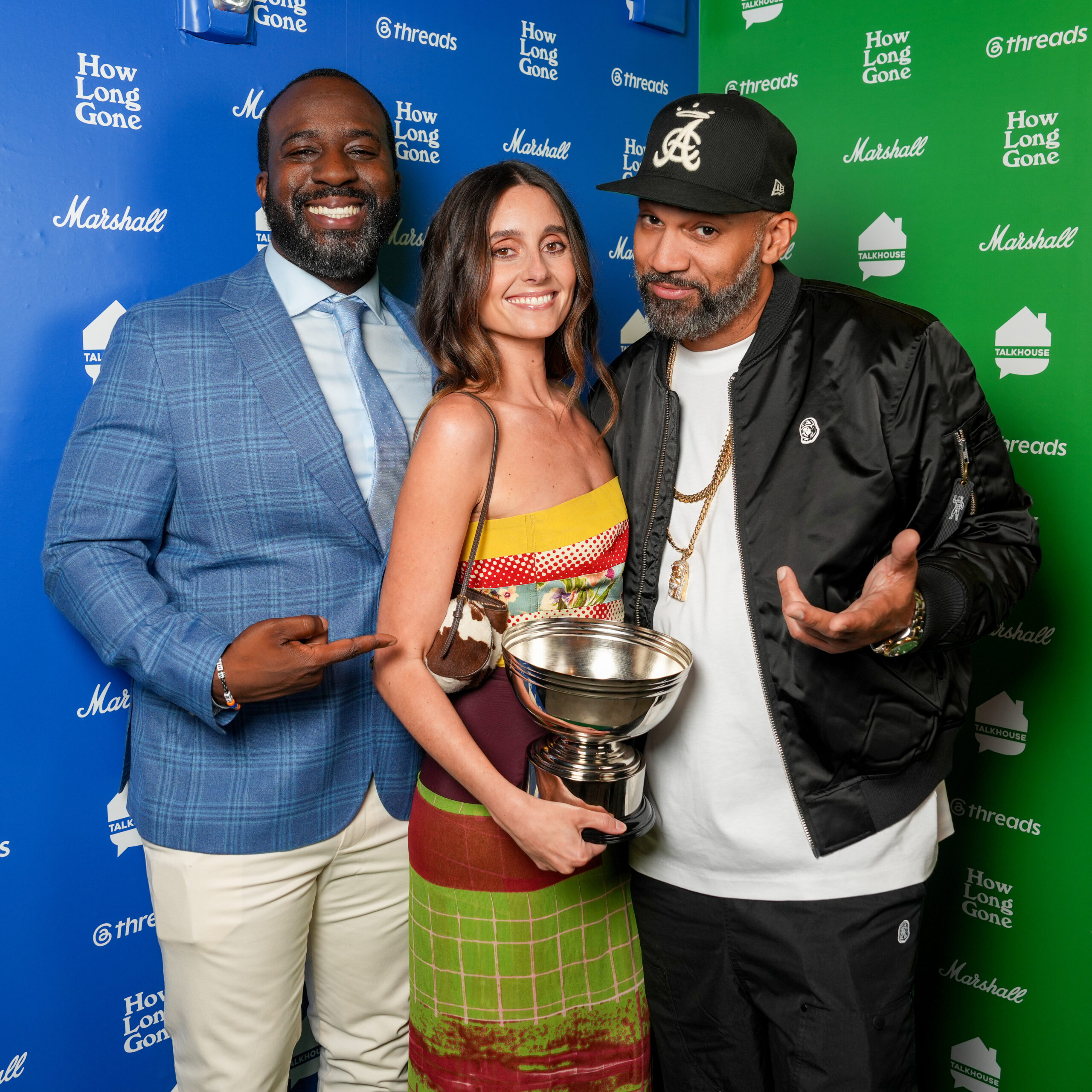 Kazeem Famuyide, Mary Beth Barone, and the Kid Mero