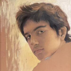 Salman Toor painting of Zohran Mamdani